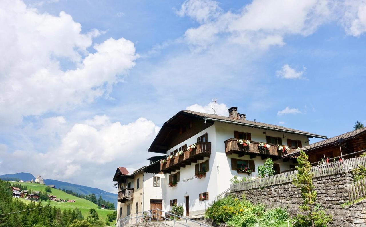 Apartamento Ciasa PREROMAN App. vista Castello San Martino in Badia Exterior foto